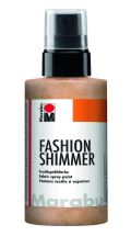 Marabu Marabu Fashion Shimmer na tmavý textil třpytivý - meruňkový 100 ml