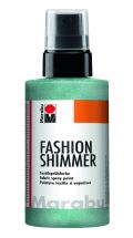 Marabu Marabu Fashion Shimmer na tmavý textil třpytivý - aquamarínový 100 ml