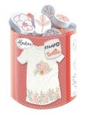 Aladine Aladine Razítka Stampo Textile - Květiny a věnečky