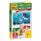 Lisciani Carotina Preschool: Velký a malý - Veselá logická a porovnávací hra