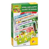 Lisciani Carotina Preschool: Zvířátka a jejich prostředí - Veselá přikládací hra