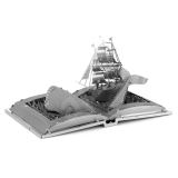 Metal Earth Metal Earth 3D kovový model Moby Dick Book Sculpture