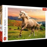 TREFL Puzzle Cválající kůň / Odpolední běh, 500 dílků