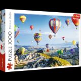 TREFL Puzzle Pohled na Kappadokii / Balóny, 1000 dílků