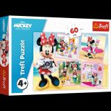 TREFL Puzzle Půvabná Minnie, 60 dílků