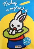 Sun Maluj a nepřetahuj - sv.modrá, králik v klobouku - od 2 let