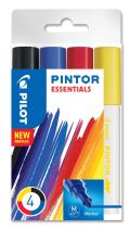 Pilot PILOT Pintor Medium Sada akrylových popisovačů 1,5-2,2mm - Základní barvy 4 ks