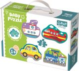 TREFL Baby Puzzle: Doprava 4x2 dílky