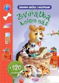 Foni book Zvířátka kolem nás + 120 nálepek