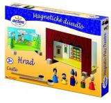 Bonaparte Magnetické divadlo Hrad s dřevěnými figurkami v krabici