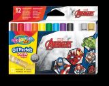 Colorino Colorino Marvel Avengers - olejové pastely 12 barev
