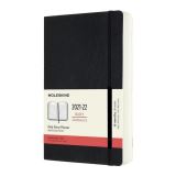 Moleskine Moleskine Diář 2021-2022 černý L, denní, měkký