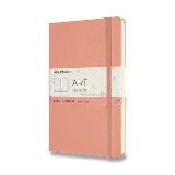 Moleskine Moleskine Skicář růžový L, tvrdý, tečkovaný