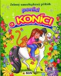Sun Zelený samolepkový příběh - Poníci a koníci