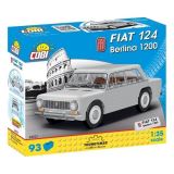 COBI Stavebnice COBI Fiat 124 Berlina 1200, 1:35, 93 kostek