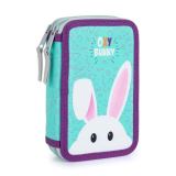 Karton P+P Penál dvoupatrový prázdný Oxy Bunny
