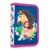 Karton P+P Penál jednopatrový 2 chlopně prázdný Spirit Riding Free