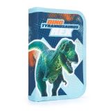 Karton P+P Penál jednopatrový 2 chlopně prázdný Premium Dinosaurus