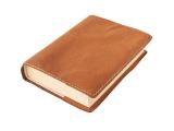 Macoli 13 Kožený obal na knihu KLASIK M 22,7 x 36,3 cm - kůže ořechová