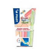 Pilot Pilot FriXion Light Natural Colors Sada gumovatelných zvýrazňovačů - 6 barev
