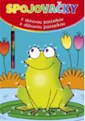Infoa Spojovačky s duhovou pastelkou - žába