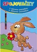 Infoa Spojovačky s duhovou pastelkou - zajíc