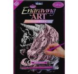 ArtLover Sada Škrabací obrázek - holografický Royal 20,3 x 25,4 cm/mix 3 motivů