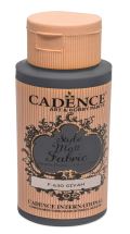 Cadence Cadence Klasická textilní barva Style Matt Fabric 50 ml - černá, black