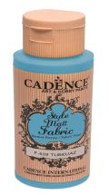 Cadence Cadence Klasická textilní barva Style Matt Fabric 50 ml - tyrkysová