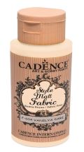 Cadence Cadence Klasick textiln barva Style Matt Fabric 50 ml - vanilkov