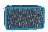 Stil trade Stil Školní penál dvoupatrový Indian Blue