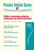 Poradce PVS 7-8/2021 Zákon o kompenzacích osobám poskytujícím hrazené zdravotní služby zohledňujících dopady