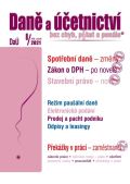 Plos Jiří DaÚ 8/2021 Zákon o DPH - novela od 1. července 2021, Spotřební daně - změny, Stavební právo - nová k
