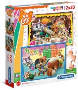 CLEMENTONI Clementoni Puzzle - 44 Cats 2 x 20 dílků