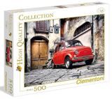 CLEMENTONI Clementoni Puzzle - Fiat 500 ( 500 dílků )