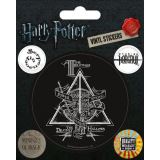 Filmový MERCHANDISING Sada samolepek Harry Potter - Symboly