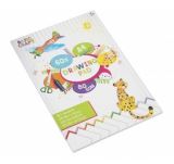 Grafix Blok s bílými papíry A4 80g/m2 - 60 listů