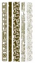 SMT Creatoys Gelová razítka - Bordury s texty