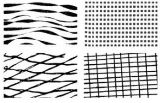 SMT Creatoys Gelová razítka - Textura - geometrie