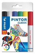 Pilot PILOT Pintor Fine Sada akrylových popisovačů 0,9-1,5mm - Classic 6 ks