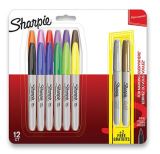 Sharpie Permanentní popisovač Sharpie Fine + Metallic sada 14 ks