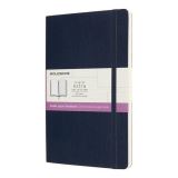 Moleskine Moleskine Zápisník modrý L, měkký, linkovaný-čistý