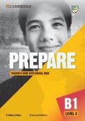 Cambridge University Press Prepare 4/B1 Teacher´s Book with Digital Pack, 2nd