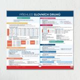 V lavici Přehled slovních druhů - Nástěnná mapa do třídy