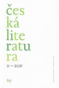stav pro eskou literaturu AV R esk literatura 2/2021