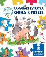 Braun Sebastien Kamardi zvtka: kniha s puzzle - Ptel z farmy
