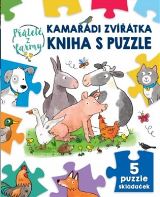 Braun Sebastien Kamarádi zvířátka: kniha s puzzle - Přátelé z farmy