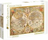 CLEMENTONI Clementoni Puzzle - Mapa Antic, 2000 dílků
