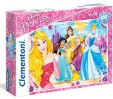 CLEMENTONI Clementoni Puzzle Maxi - Princezny, 104 dílků