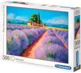 CLEMENTONI Clementoni Puzzle - Levandule, 500 dílků